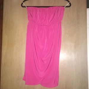 Forever 21 Hot pink tube dress